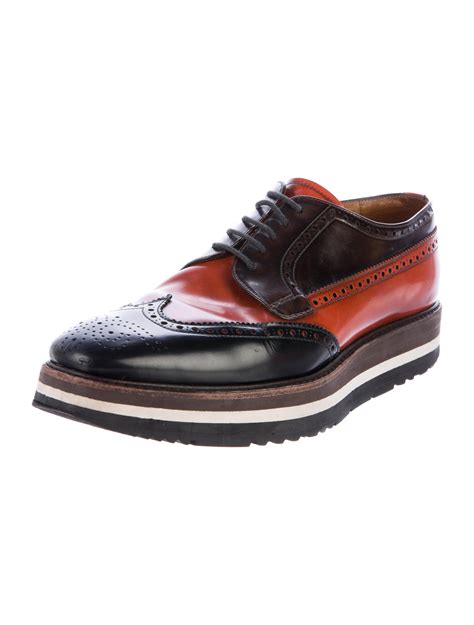 prada mens brogues|Prada.